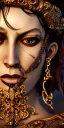 Placeholder: portrait of Pirate Queen, gorgeous, stunning, intense, intricate details, photo realistic, finely detailed outfit, extremely ornate, octane render, Unreal Engine, by Weta Digital, by Wêtà FX, by WLOP, Cinematic, Color Grading, Editorial Photography, Photography, Photoshoot, Shot on 70mm, Ultra-Wide Angle, Depth of Field, DOF, Tilt Blur, Shutter Speed 1/1000, F/22, Gamma