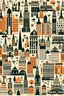 Placeholder: city Moscow pattern vector minimalism