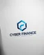 Placeholder: Cyber Finance logo Simple, easy and beautiful logo
