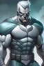 Placeholder: a superhero that is gray and very strong