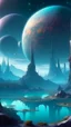 Placeholder: sci fi planet, magical