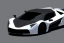 Placeholder: Car Supercar Vector 3d rendering Vector collage