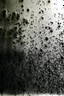 Placeholder: concrete wall with inky bubbly black high-water mark