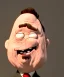 Placeholder: Medium shot, portrait, plasticine elon musk figure, Seth MacFarlane style, family guy style, minimal, smile, black dress, photo studio, wide angle view, color background, color smoke, soft color, highly detailed, unreal engine 5, ray tracing, RTX, lumen lighting, ultra detail, volumetric lighting, 3d, high definition.