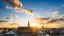 Placeholder: desktop wallpaper ,Germany,Berlin city sight seeing ,blue sky nice clouds,golden hour