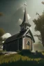 Placeholder: church, inside, atmospheric, realistic, cinematic lighting, octane render.