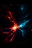 Placeholder: A nightmare woven from light." Stars are holes in the fabric of reality, from which a blinding, painful light pours. Nebulae resemble phantasmagorical visions.