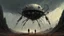 Placeholder: Creepy Mechanical Designs, a strange surreal fantasy world, science-fiction painting by Alex Andreev, James Clyne, Jeremy Hanna, Alexey Egorov, Louis Laurent, Caravaggio, Denis Simon Stålenhag, sinister skies, eerie human forms {huge Creatures intimately populate the harsh landscape}, huge drama, intense, unnerving, terrifying but palatable art, Brooding and atmospheric, digital-analog, techno gothic noir, sci-fi horror, dark space, techno gothic, industrial post punk, avant garde dystopian