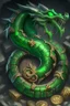 Placeholder: The Symbol for Morvorax is a green dragon coiled around a pile of treasure