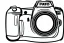 Placeholder: Vector DSLR Camera Photography Vector Vector Illustration