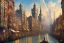 Placeholder: Colourful cityhGotham city+old lamp+Bar and garden on High Bridges across Skyscraper river+canals+Gothic village+European Metropolis on sea+naples alley+Torino square+trieste canals+victorian London+decòpunk Skyscraper+ Chicago+steampunk+biopunk+alphonse mucha, greg rutkowski, matte painting, cryengine, hyper detailed, felix kelly, fantasy art, seb mckinnon