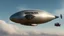 Placeholder: a high definition screen shot of a jet-fighter vw-beetle, blimp retrofuturistic, phototrealism, in flight, one subject,