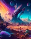 Placeholder: A breathtaking panorama of an alien landscape, with towering crystalline formations, glowing flora, and a vast, multicolored sky filled with celestial wonders. The scene is filled with a sense of awe and mystery, inviting the viewer to explore the uncharted terrain and ponder the unknown. 16K resolution, vivid colors, and imaginative details make this image a feast for the eyes.