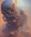 Placeholder: neural network. oil on canvas, beksinski