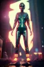 Placeholder: retro sci-fi portrait image from 1980, New York street explosions, fire, scared people, sweet young blonde woman walking, tight latex suit, soft color, highly detailed, unreal engine 5, ray tracing, RTX, lumen lighting, ultra detail, volumetric lighting, 3d, finely drawn, high definition, high resolution.