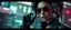Placeholder: airbrush 3d rendering, mafia cyberpunk stylish lady dr smick Vex is now officially in stasis. No experiments. No clones. No accidental galaxy-ending breakthroughs. motion blur background,