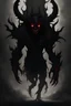 Placeholder: digital artwork of a horrifying shadow demon, epic, cinematic lighting