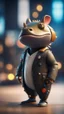 Placeholder: bass suit, bokeh like f/0.8, tilt-shift lens 8k, high detail, smooth render, down-light, unreal engine, prize winning