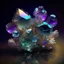 Placeholder: iridescent cluster