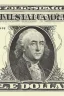 Placeholder: a head and shoulders portrait of a skeleton dressed in a three-piece suit as the president of the united states, based on us currency, united states one dollar bill, shades of green, line ink green drawing, real-life, colors match the united states one dollar bill, realistic, robotic,