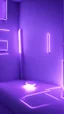 Placeholder: neon purple room