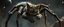 Placeholder: vampire space spider cat holding a human in its grip