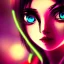 Placeholder: anime girl, cute, beautiful, neon eyes, iron skin, slim, praying,cinematic, 8k