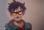 Placeholder: luffy with sunglasses and mustaches