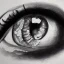 Placeholder: Realistic eye sketch