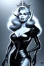 Placeholder: portrait of jayne mansfield as evil queen in black leather gown, leather, angry, stern look, volumetric lighting, particales,highly detailed,cinematic, deep colours,8