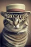 Placeholder: Create a picture of a cat with a hat