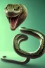 Placeholder: snake with human smile