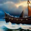 Placeholder: portrait of 'Viking Ship on rough seas',snow,viking with horned helmet,ancient armor,painting by Earl Norem, simon Bisley,frazetta evan lee, Vallejo,kelly oil on canvas, cinematic composition, extreme detail,fit full head inside picture,8k