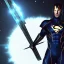 Placeholder: Cosmic super hero,black costume,4k image, full body men