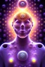 Placeholder: meditation, third eye, universe, fourth dimension, fractal, realistic, 8k, high quality, extreme detail, symmetrical, chakra, human