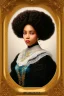 Placeholder: Portrait lady, full body shot, full-color long shot Afro-Victorian