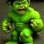 Placeholder: baby hulk troll, realistic photo