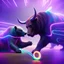 Placeholder: brightly coloured 3D infinity symbol ∞, futuristic, bull attacking and beating a bear in a fight, DSLR with a 80mm lens, set to f/16 and a slow shutter speed of 1/15s, striking, neon, vibrant, chiaroscuro, dramatic, captivating, high-tech, powerful, fantasy, beautiful, octane render, 16k post-production, artstation: award-winning: atmospheric: commanding: fantastical: clarity: ultra quality: striking: brilliance: stunning colors: amazing depth; lens: f/11, 35mm