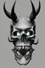 Placeholder: a devil's skull with circuitry for horns