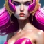 Placeholder: insanely detailed full body 3 d portrait of girl with pouty aerochrome ( ( ( lips ) ) ), powerful, adorable, expressive eyes, big evil grin, kawaii playful pose of a dancer, greg rutkowski, charlie bowater, yuumei, like a cute stephen gammell, unreal 5, daz, hyperrealistic, dark, dynamic lighting, fantasy art, beautiful face