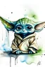 Placeholder: Baby Yoda watercolour