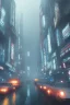 Placeholder: Blade Runner, raining, nostalgic, cold, dark blue, gloomy, heavy fog, 8k photorealistic, cinematic lighting, high details, dramatic, atmosphereric