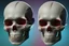 Placeholder: glitch skull by pontormo