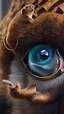 Placeholder: Meerkatman, hyper-realistic full face, intricate detail, novelty, full body, cinematic, 4k