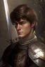 Placeholder: noble swordman short brown hair