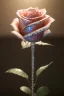 Placeholder: photo of a ultra realistic crystal transparent rose, dramatic light, pale sunrise, cinematic lighting, battered, low angle, trending on artstation, 4k, hyper realistic, focused, extreme details, unreal engine 5, cinematic, masterpiece, art by studio ghibli, intricate artwork by john william turner