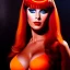 Placeholder: portrait of beautiful busty Leeloo painting by Brom , oil on canvas, cinematic composition, extreme detail,fit full head inside picture,8k