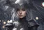 Placeholder: Beautiful girl in 8k nier automata artstyle, hollow knight them, hollow knight Custom, close picture, rain, fantasy world, intricate details, highly detailed, high details, detailed portrait, masterpiece,ultra detailed, ultra quality