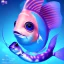 Placeholder: Cute Fish, Wearing make up avatar pandora