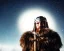 Placeholder: a sad and lonely viking looking up at the stars at night, hyper realistic, 8k, insane detail, atmospheric background, crying eyes, big fur coat, long braided hair, sharp focus, soft background, dynamic lighting, viking helmet, night time